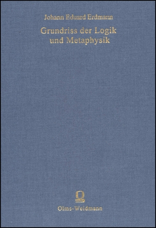 Grundriss der Logik und Metaphysik