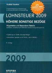 Lohnsteuer 2009 H&ouml;here sonstige Bez&uuml;ge