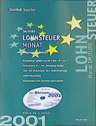 Allgemeine Lohnsteuer-Tabelle Monat Euro 2001