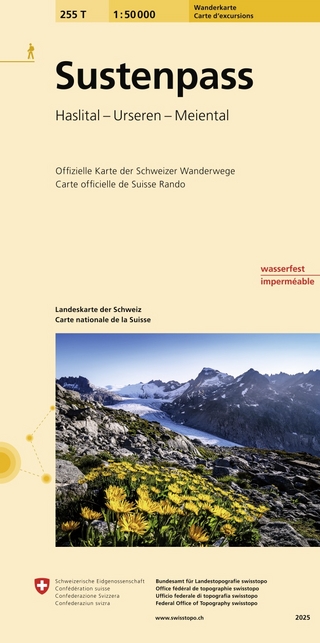 255T Sustenpass Wanderkarte