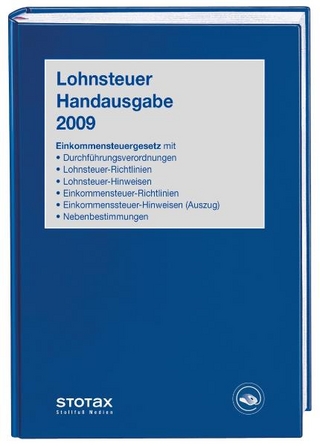 Lohnsteuer Handausgabe 2009