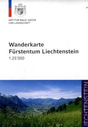 F&uuml;rstentum Liechtenstein, Wanderkarte