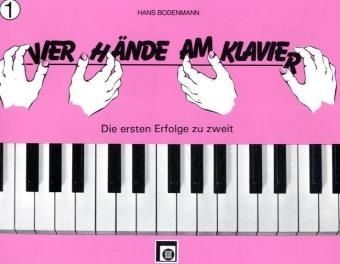 Vier H&auml;nde am Klavier. Bd.1