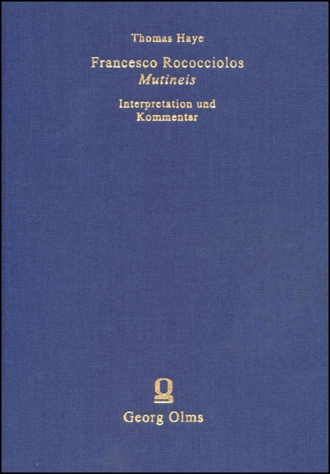 Die Mutineis des Francesco Rococciolo - Francesco Rococciolo