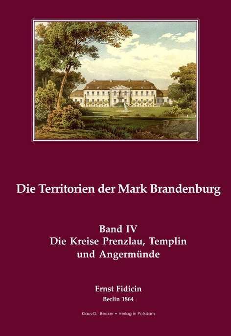 Die Kreise Prenzlau, Templin und Angerm&uuml;nde. - Ernst Fidicin