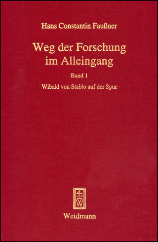 Quellen und Erörterungen zu Wibald von Stablo