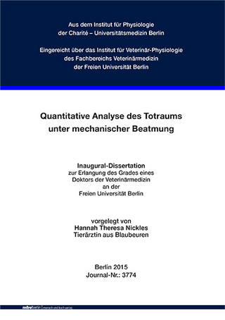 Quantitative Analyse des Totraums unter mechanischer Beatmung