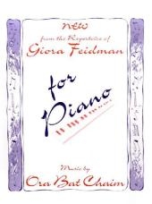 New from the Repertoire of Giora Feidman, for piano. Neu aus dem Repertoire von Giora Feidman, für Klavier