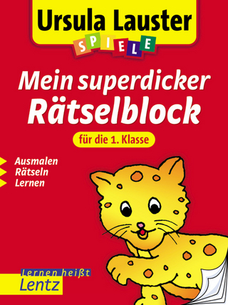Mein superdicker Rätselblock für die 1. Klasse