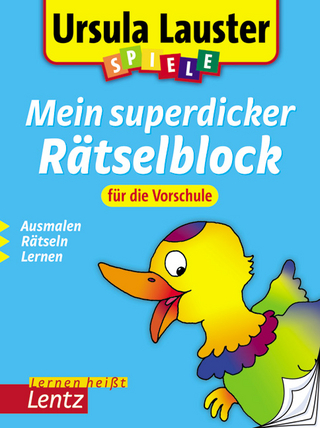 Mein superdicker Rätselblock für die Vorschule