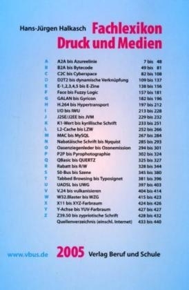 Fachlexikon Druck und Medien