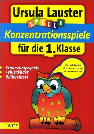 Konzentrationsspiele für die 1. Klasse