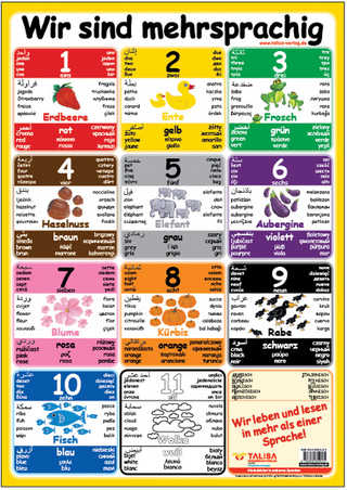 Multilinguales LernPOSTER 