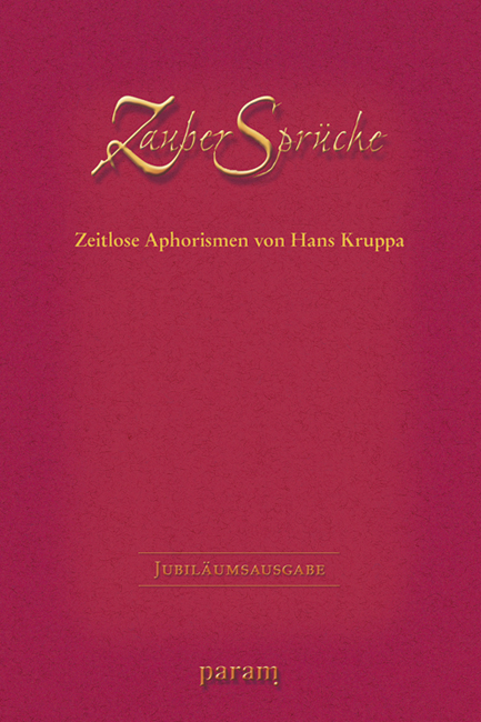 ZauberSpr&uuml;che - Hans Kruppa