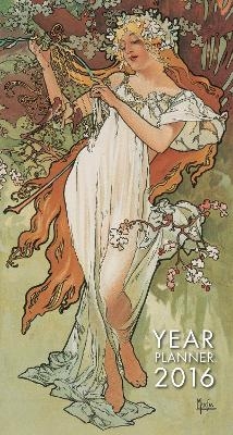Alphonse Mucha Year Planner 2016