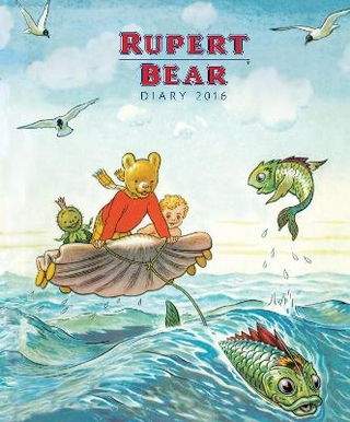 Rupert Bear illustrated desk diary 2016
