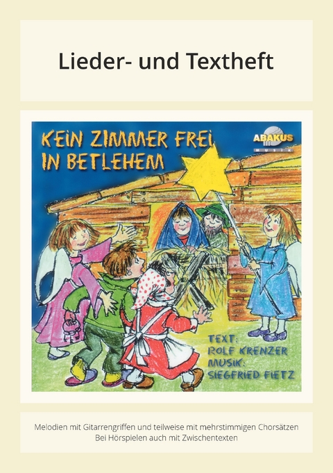 Kein Zimmer frei in Betlehem - Siegfried Fietz, Rolf Krenzer