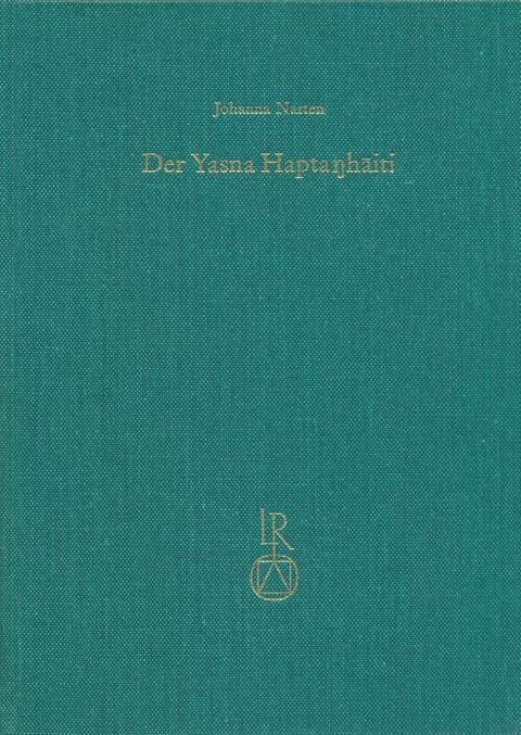 Der Yasna Haptanhaiti - Johanna Narten