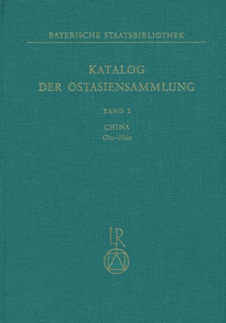 Katalog der Ostasiensammlung