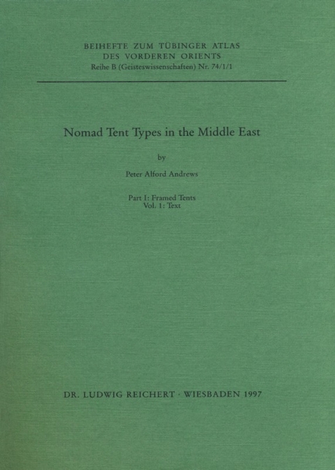 Nomad Tent Types in the Middle East - Peter Andrews