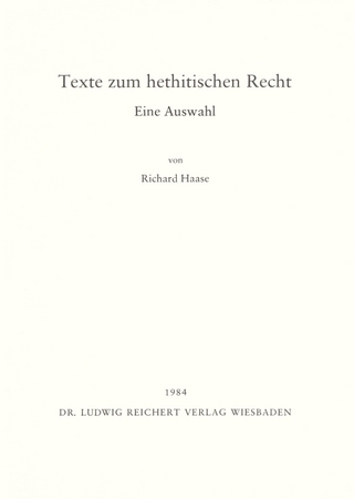 Texte zum hethitischen Recht