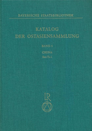 Katalog der Ostasiensammlung