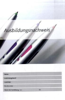 Ausbildungsnachweis, m. Schnellhefter