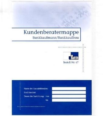 Kundenberatermappe Bankkaufmann/Bankkauffrau, m. CD-ROM - Gerd Heidinger, Werner Maier