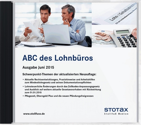 ABC des Lohnb&uuml;ros 2015 &ndash; DVD/Online - Klaus Mader, Detlef Perach