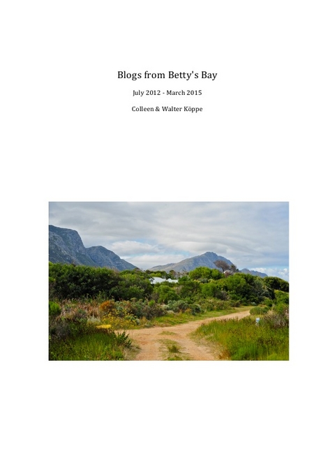 Blogs from Betty's Bay - Walter K&ouml;ppe