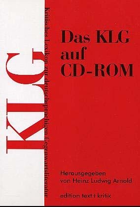 Das Kritische Lexikon zur deutschsprachigen Gegenwartsliteratur - KLG auf CD-ROM - 