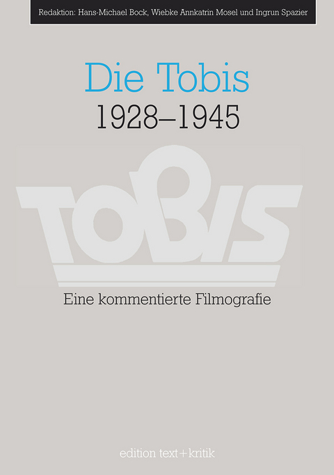 Die Tobis 1928-1945 - 