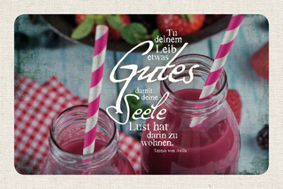 Metallschild Tischgemeinschaft 