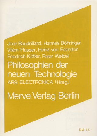 Philosophien der neuen Technologie
