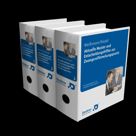 Aktuelle Muster und Entscheidungshilfen zur Zwangsvollstreckungspraxis - Heinz J Weißmann, Ernst Riedel
