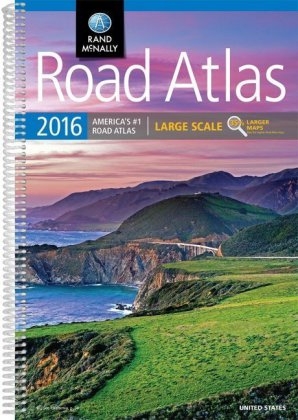 Road Atlas Large Scale -  Rand McNally