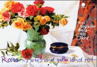 Rosen, weiss und gelb und rot