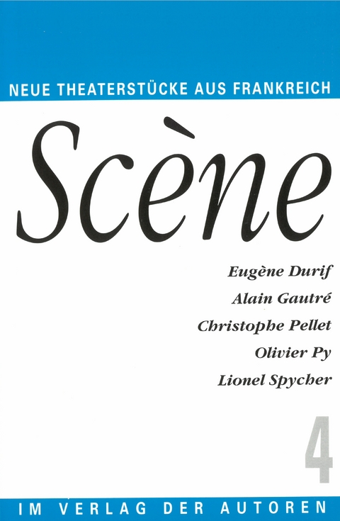 Sc&egrave;ne 4 - Lionel Spycher, Olivier Py, Eug&egrave;ne Durif, Alain Gautr&eacute;, Christophe Pellet