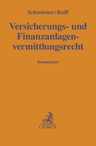Versicherungs- und Finanzanlagenvermittlungsrecht