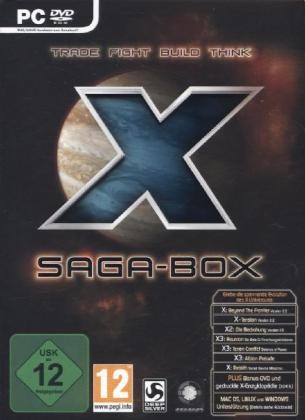 X Saga-Box, 1 DVD-ROM