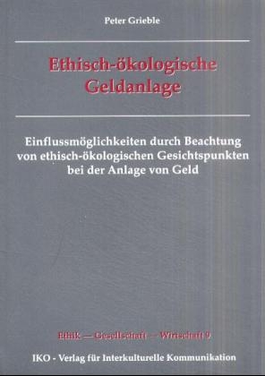 Ethisch-ökologische Geldanlage
