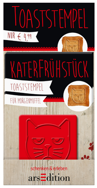 Display Toaststempel Katerfrühstück