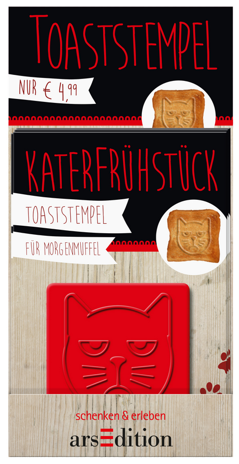 Display Toaststempel Katerfr&uuml;hst&uuml;ck