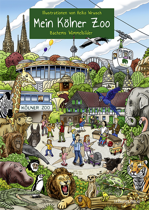 Bachems Mini-Wimmelbilder K&ouml;ln Schuber / Display - 