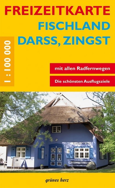Freizeitkarte Fischland, Dar&szlig;, Zingst