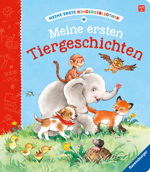 Meine erste Kinderbibliothek - Meine ersten Tiergeschichten - Sandra Grimm