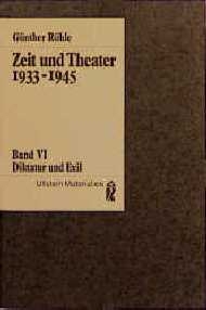Zeit und Theater - G&uuml;nther R&uuml;hle