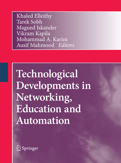 Technological Developments in Networking, Education and Automation - 