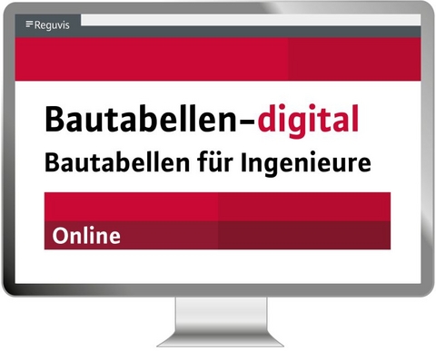 Bautabellen-digital - Bautabellen f&uuml;r Ingenieure - Klaus-J&uuml;rgen Schneider