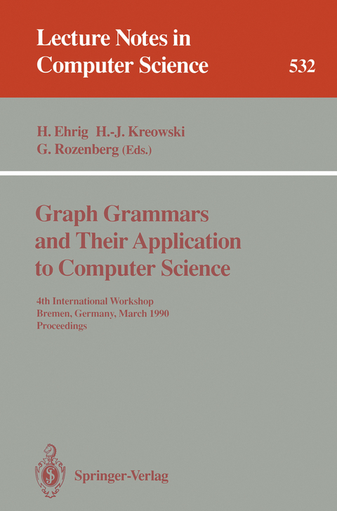 Graph Grammars and Their Application to Computer Science - 